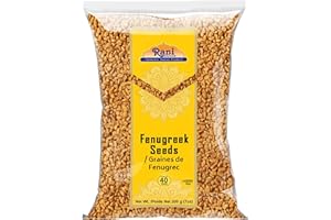 Rani Fenugreek (Methi) Seeds Whole 7oz (200g) Trigonella foenum graecum ~ All Natural | Vegan | Gluten Friendly | Non-GMO| Ko