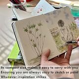 tumuarta Square Watercolor Journal 14x14cm 300gsm 25% Cotton Cold Press view 7