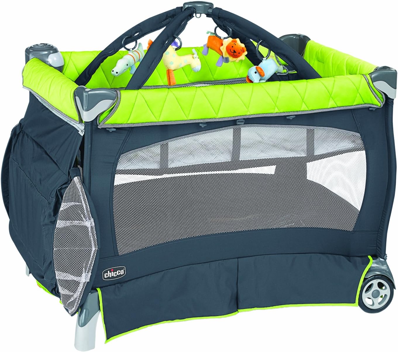 chicco pack and play green