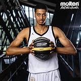 Molten BGR5-VY Premium Rubber Basketball Size 5 Black Yellow Indoor Outdoor view 4