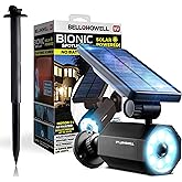 Bell+Howell Bionic Spotlight Deluxe Solar-Powered Spot Light 25 Feet Motion Sensor, Sun Panels, Waterproof Frost Resistant Patio, Yard and Outdoor Lighting As Seen On TV, Black&hellip;