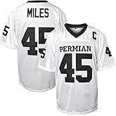 MESOSPERO Kids Unisex-Adults White Sleeveless V-Neck Modern Letter Print Sports Basketball Jersey S-XXXL