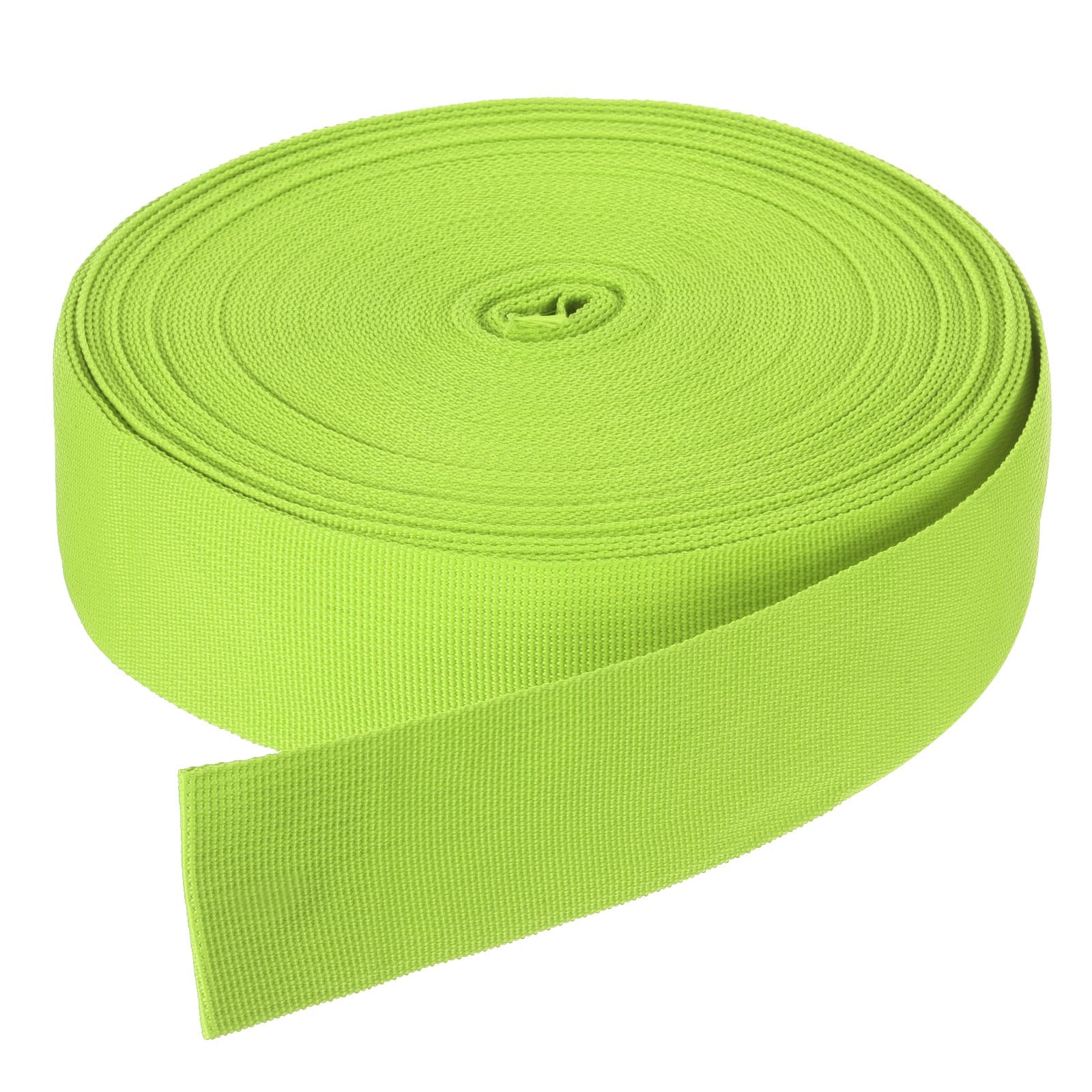 DMiotech 50 Yard x 2 Inch Width Nylon Webbing Strap Poly Flat Webbing Strapping for DIY Craft Backpack Strapping, Sewing, Outdoor Gear Repair, Grass Green โ image 1
