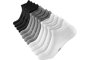 PAPLUS Compression Running Ankle Socks Low Cut(6 Pairs) for Men & Women