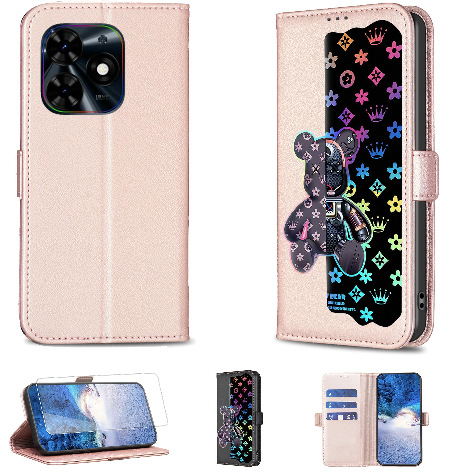 jioeuinly Case Compatible for Tecno Spark Go 2024