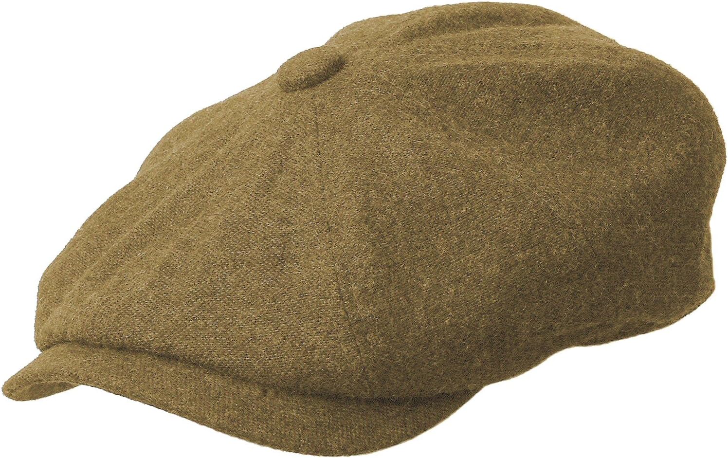 Rooster Wool Tweed Newsboy Gatsby Ivy Cap Golf Cabbie Driving Hat