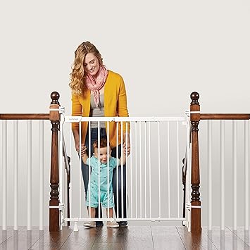 Amazon Com Summer Infant 27903z Banister Stair Safety Gate