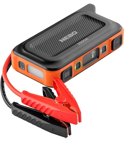 Amazon.com: NEBO Assist 1500A Jump Starter & Air Compressor | 1500