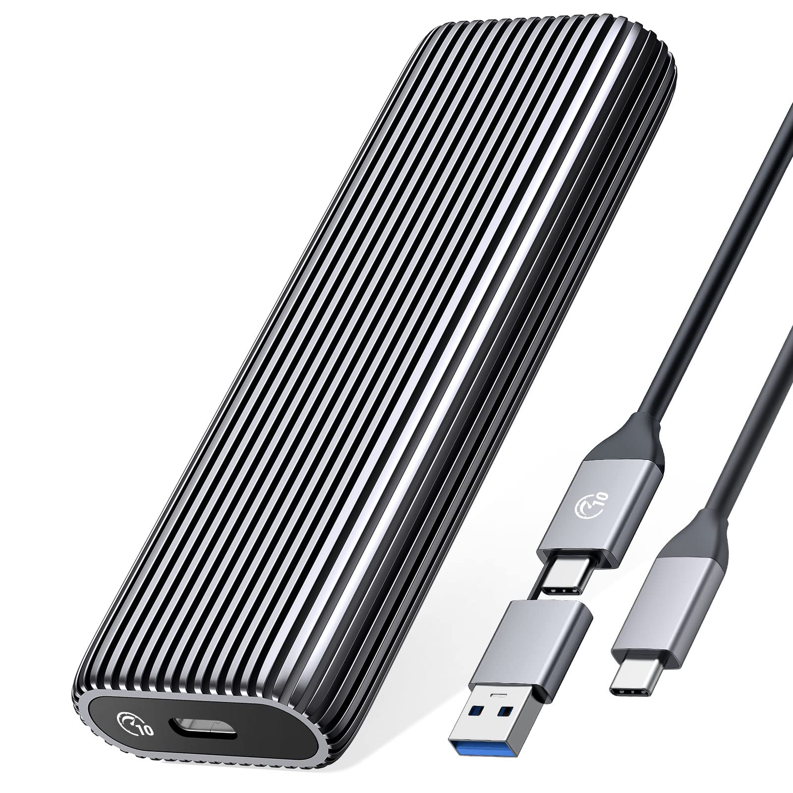 ORICO M 2 NVMe SSD Enclosure Aluminum Tool Free Adapter 10Gbps USB3 2 