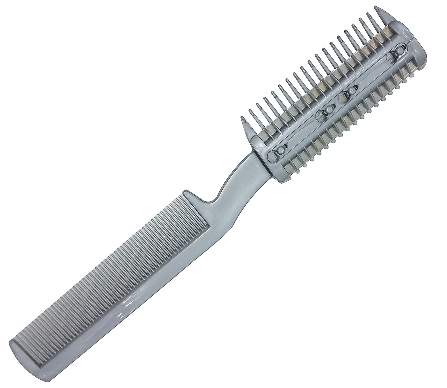 grooming comb with blade