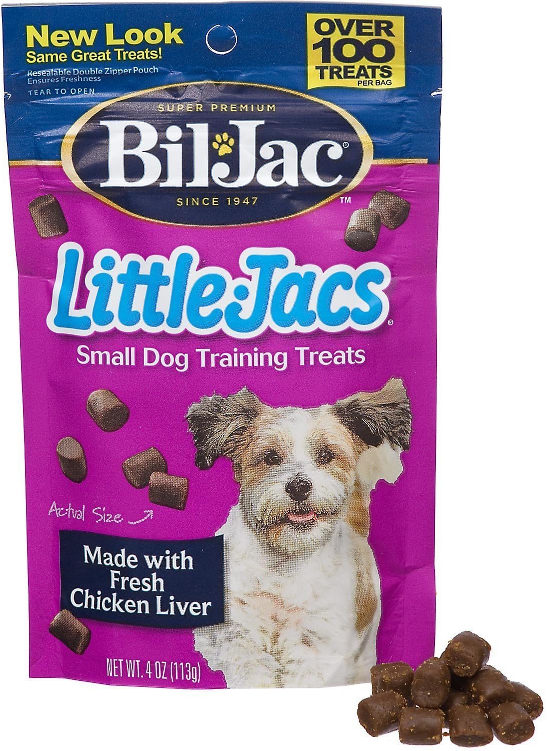 bil jac small dog training treats