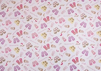 baby girl gift wrapping paper