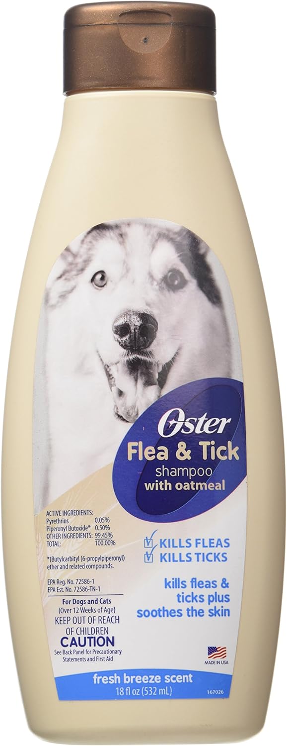oster oatmeal cat shampoo
