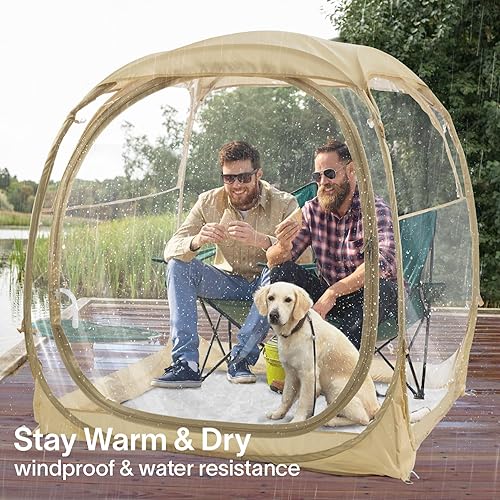 EighteenTek Pod All Weather Sports Tent with Attached Floor