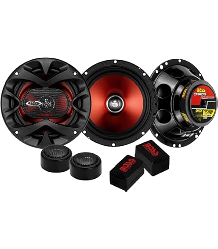 BOSS AUDIO CH6CK Chaos Exxtreme Series 2-way speaker system 350 Watt