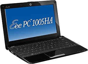 ASUS Eee PC 1005HA-PU1X-BK 10.1-Inch Black Netbook - 10.5 Hour Battery Life