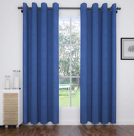 Vantextile 3 Pass Coated Thermal Insulated Bedroom Curtain Eyelet Blackout Water Resistant Curtains Reduce Noise Protect Privacy One Pair 66 X54