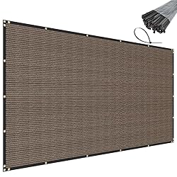 SunnyRoyal 8' x 151' Brown Privacy Fence Screen