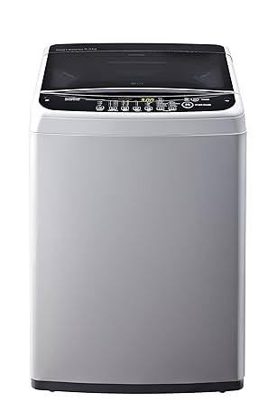 LG 6.5 kg Inverter Fully-Automatic Top Loading Washing Machine (T7581NDDLG, Middle Free Silver)