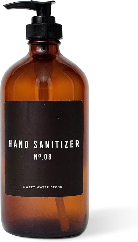glass bottle sanitizer
