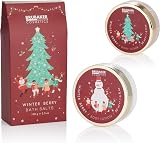 BRUBAKER Winter Berry Bath & Shower Set 7pc Gift Box w/ Towel Christmas Women view 3