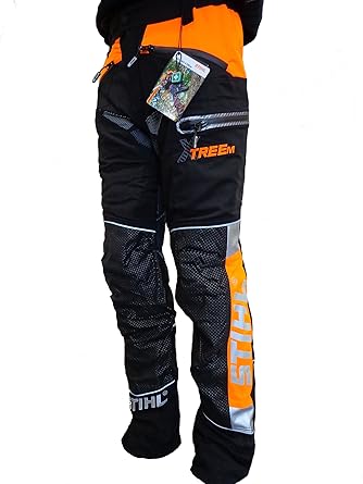 Stihl Bundhose mit Schnittschutz ADVANCE X-TREEm schw./warnor./silber XS