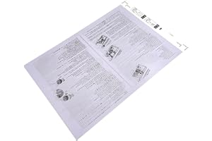 OKLILI 20pcs X B12B813431 4T8624 Carrier Sheets B12B819051 Sheet Compatible with Epson A4 Scanner Scan A3 B4 Flimsy Fragile O