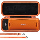Mchoi Hard Travel Case Fits for Sony ULT Field 1 Wireless Ultra Portable Bluetooth Compact Speaker (Orange), Case Only