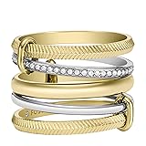 Fossil Women's Harlow Linear Texture Two-Tone