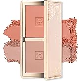Jouer Blush Bouquet Duo 2 Shade Blush Palette High Pigment Powder Natural Flush Beauty Cosmetics Vitamin E Talc-Free Paraben, Gluten & Cruelty Free
