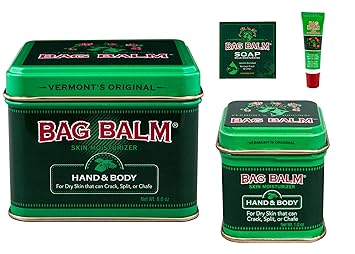Bag Balm Paquete de 8 onzas, 1 onzas latas, OnThego Tubo y Mega hidratante jabón: Amazon.es: Productos para mascotas
