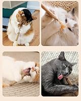 Nepfaivy Silvervine Cat Toys Sticks 6 Pack Natural Chew Interactive Dental view 7