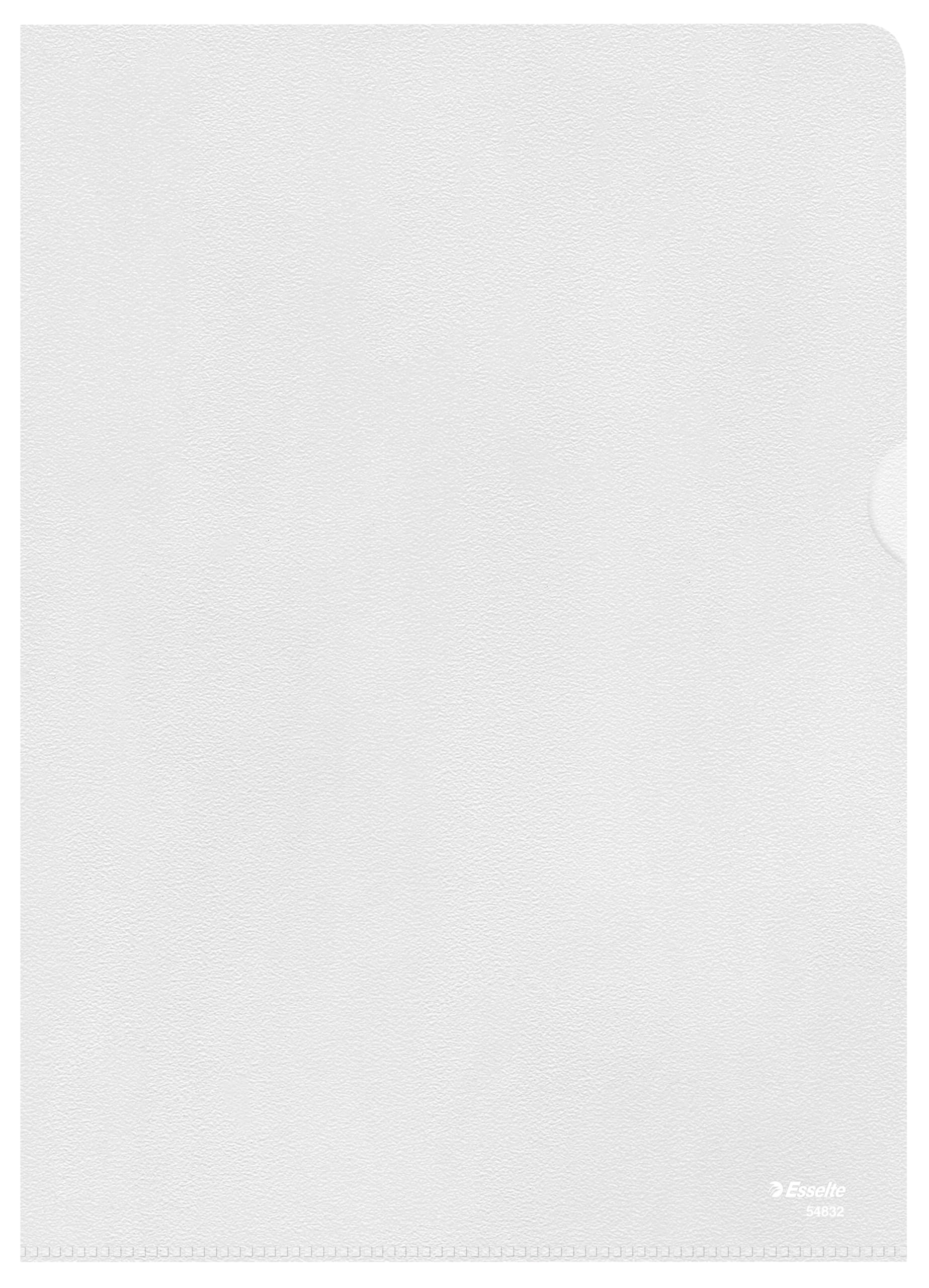 Esselte 54832 A4 Quality Folder - Transparent