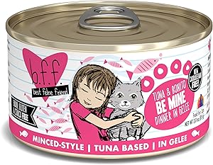 Weruva B.F.F. - Best Feline Friend Grain-Free Natural Canned Wet Cat Food, Original Recipes in Gravy
