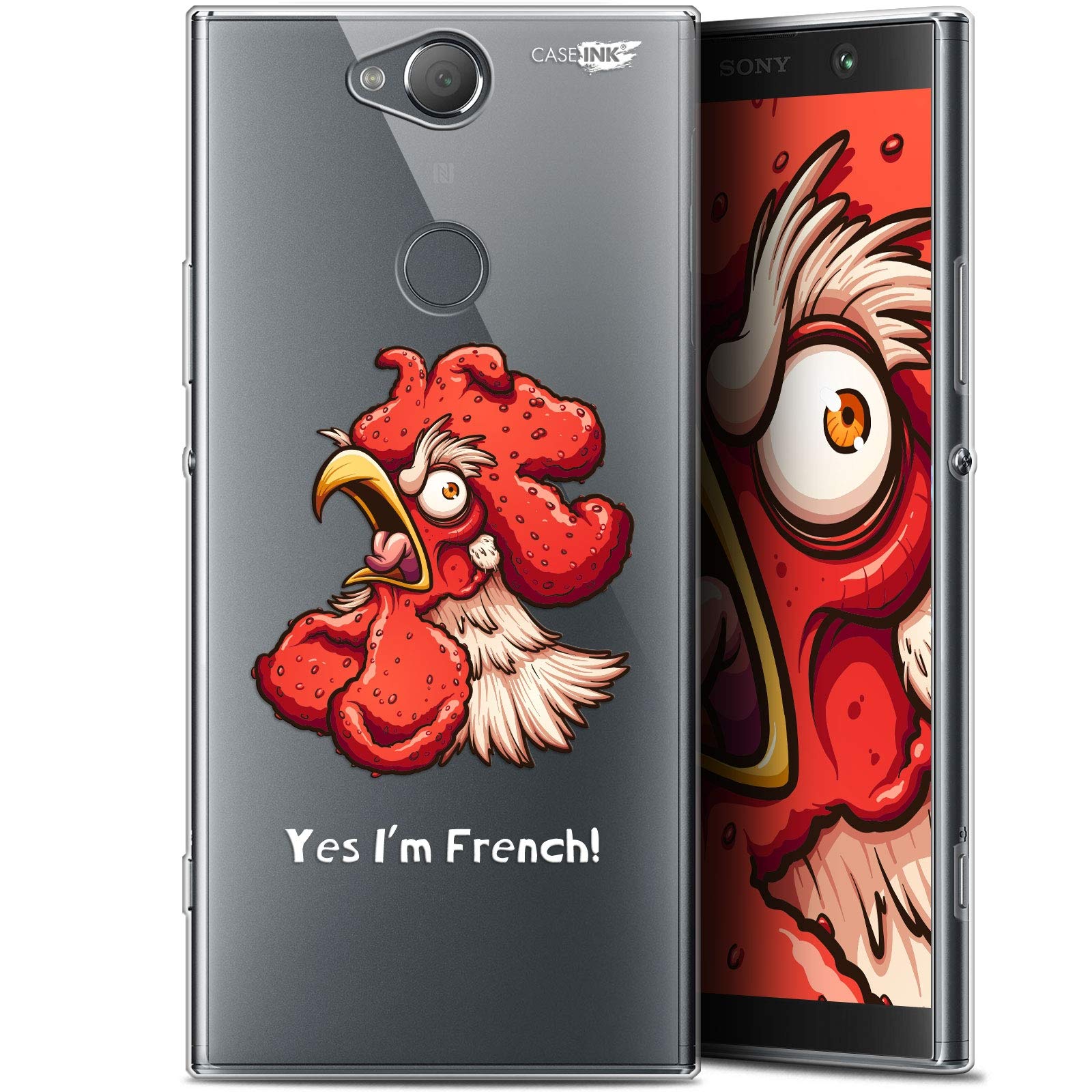 I'm French Cockerel Ultra Thin Case for 6 inch Sony