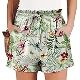 Angerella Women Casual Shorts Drawstring Comfy Elastic Waist Shorts Summer Pull On Short Pants with Pockets