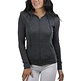 ToBeInStyle Women's Long Sleeve Full Zip-Up Thermal Hoodie