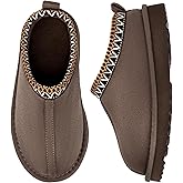 ChayChax Kids Memory Foam Slippers Fuzzy Warm Winter House Shoes for Boys & Girls Non-Slip Clogs for Toddler Little & Big Kid Indoor and Outdoor