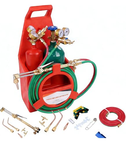 Amazon.com: 0384-0947 Victor Portable Tote Torch Kit Set Cutting