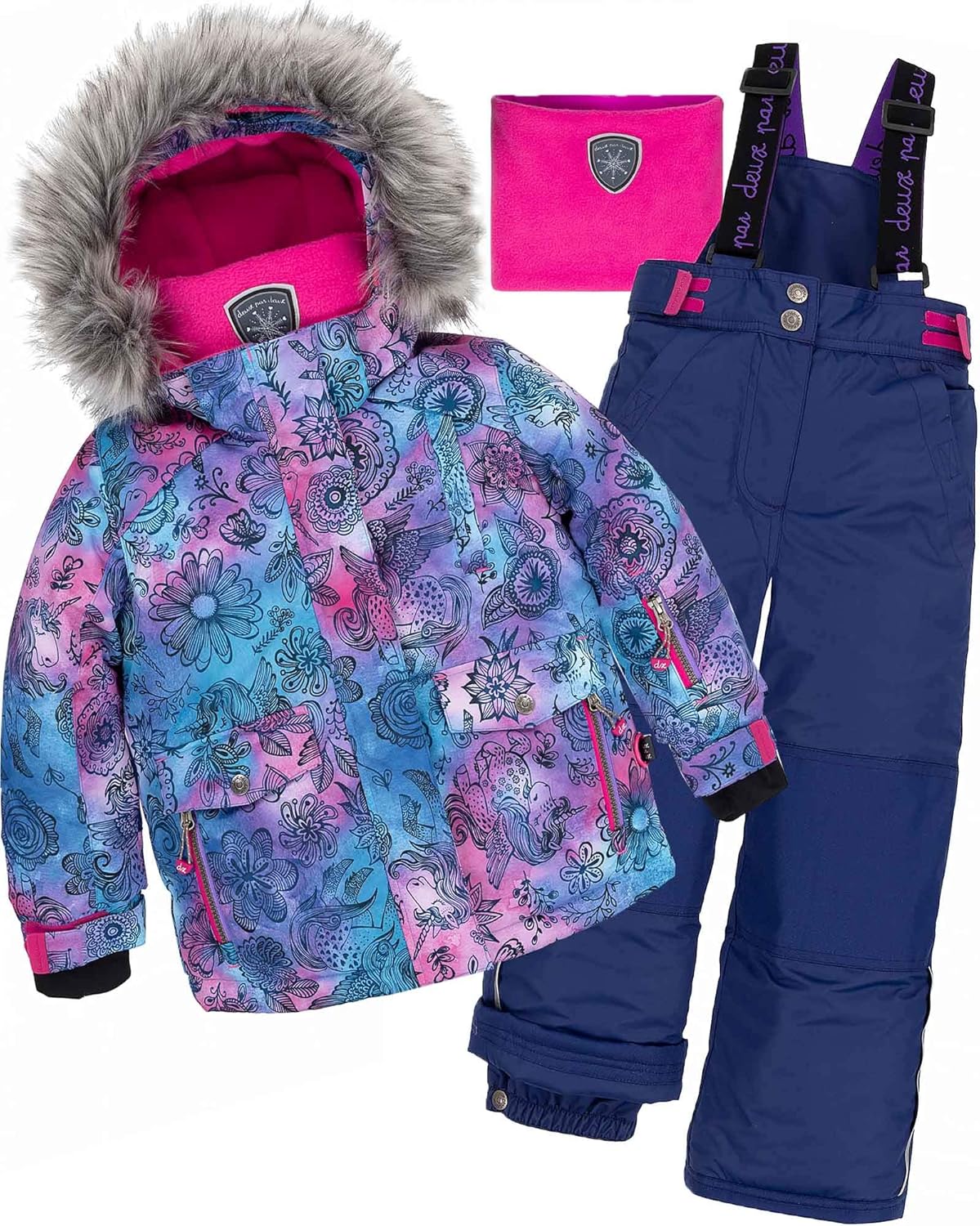 unicorn snow suit