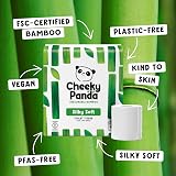 The Cheeky Panda Luxury Bamboo Toilet Tissues 3 Ply 4 Rolls view 2