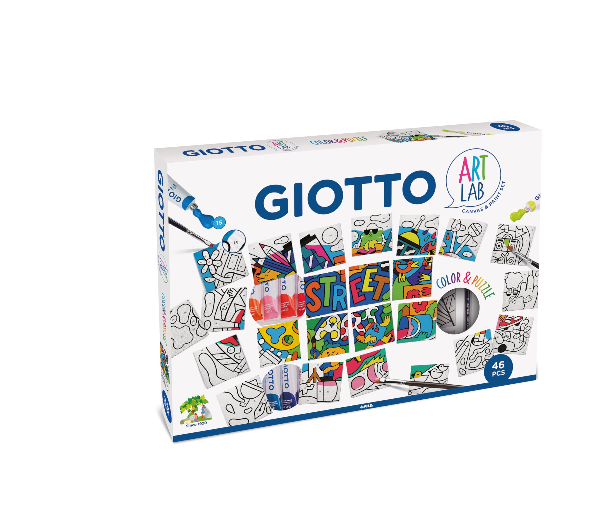 Giotto Art Lab Color&Puzzle