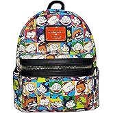 Loungefly The Rugrats Allover Print Nickelodeon Womens Double Strap Shoulder Bag Purse