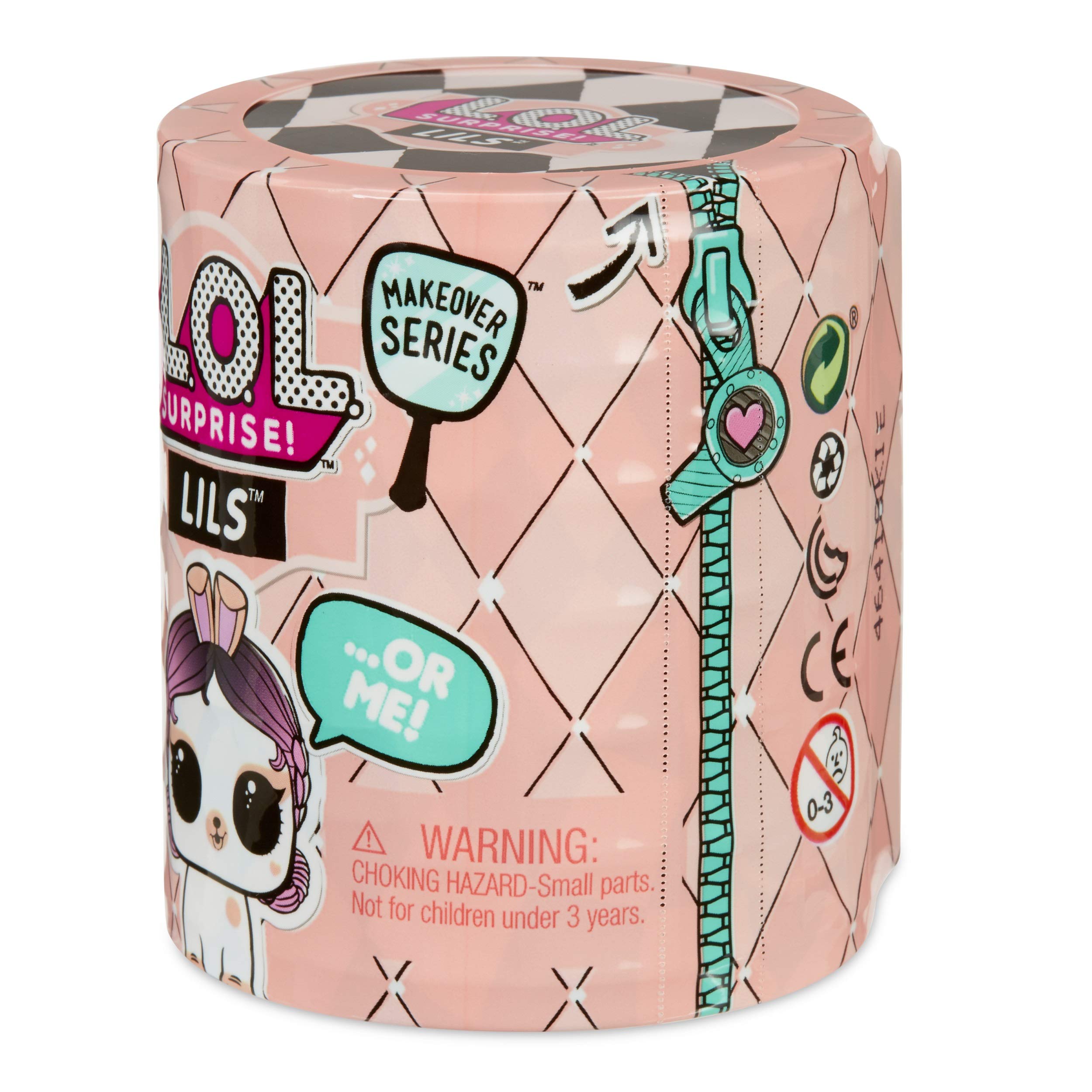 L.O.L. Surprise! Makeover Series 3-Pack - Random 5 Surprises of 1 Lil Pet, Lil Sis, or Lil Brother Doll with Color Change Water Surprise; Magic Mirror; Secret Message; Fashion Accessory| Age 6+ - Image 3