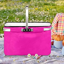 Market Basket Collapsible Large Reusable Shopping