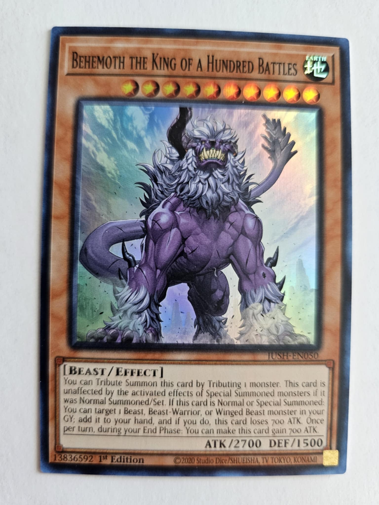 Behemoth The King of a Hundred Battles - JUSH-EN050