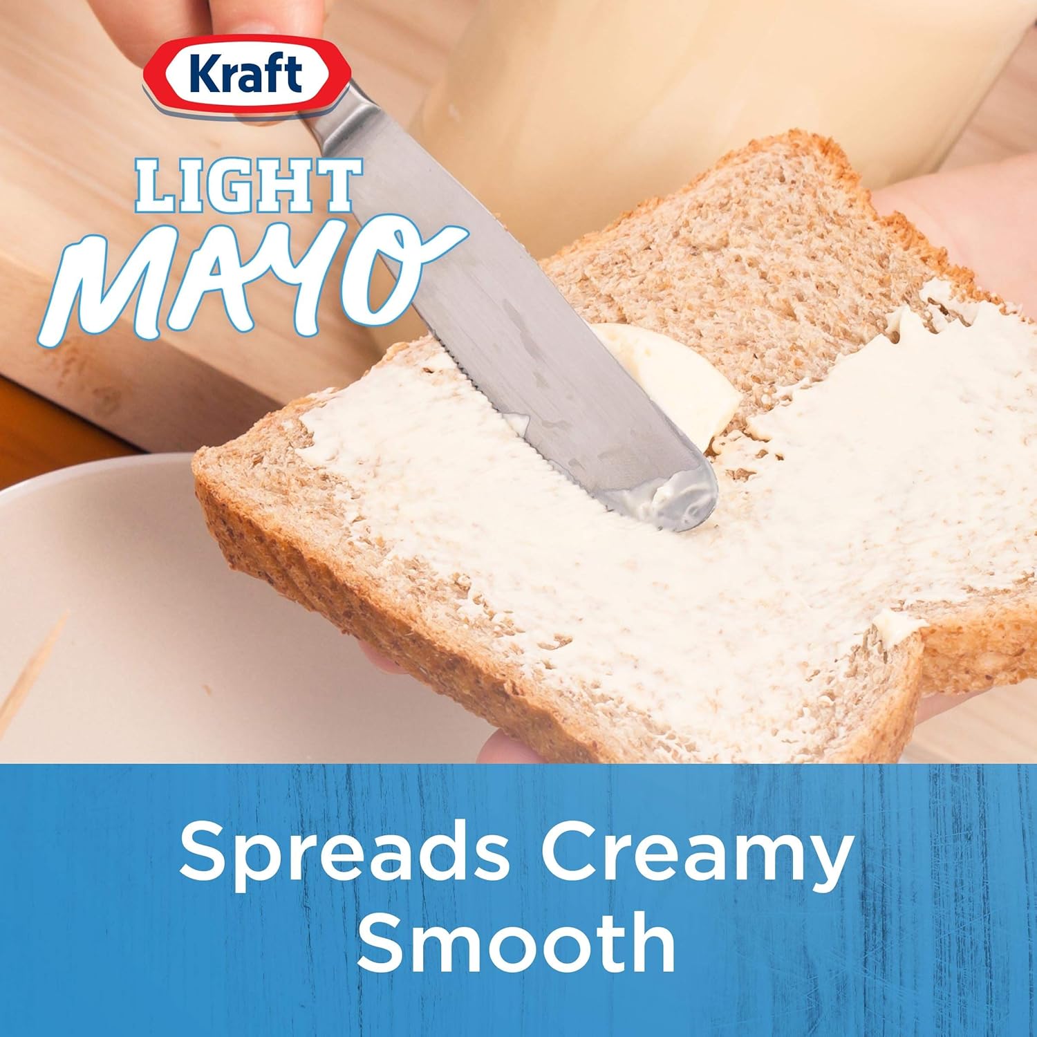 Amazon Com Kraft Mayo Light Mayonnaise 30 Fl Oz Pack Of 2 Grocery Gourmet Food