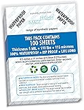 Waterproof Paper | 100 Sheets, Thickness 5 MIL 110