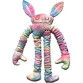 Mushies Stretchable Pop Tube Toy – Extra-Long 18" Retractable Arms/Legs, Hook and Loop Hands/Feet – Wearable, Bendable Fidget for Focus, Mood & On-The-Go Fun