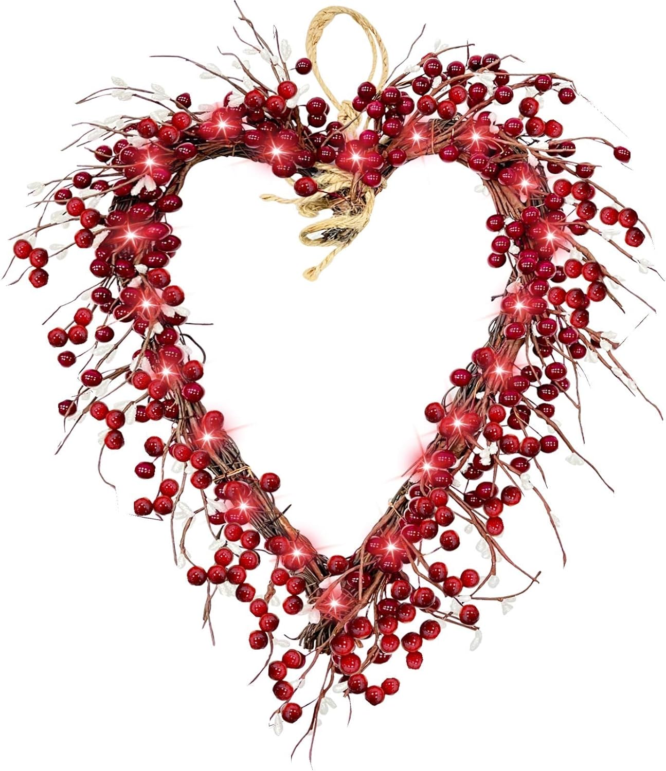 FRSH MNT 16 Inch Valentine's Day Wreath 